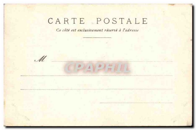 Paris Trocadero Old Postcard