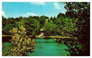 Postcard LODGE SCENE Pawling New York NY AQ2667