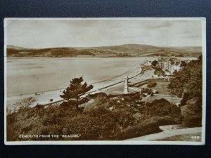 Devon EXMOUTH from the Beacon c1950s RP Postcard