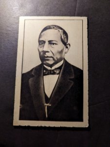 Mint Mexico Postcard National Museum Portrait of Benito Juarez