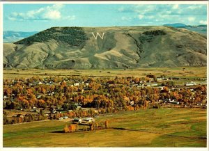 2~4X6 Postcards Gunnison, CO Colorado  BIRD'S EYE VIEW~W MOUNTAIN & BLACK CANYON