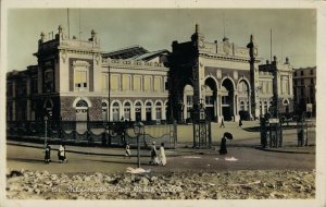 Egypt Alexandria Gare du Caire Vintage RPPC 07.40