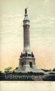Soldiers Monument East Rock Park - New Haven, Connecticut CT  