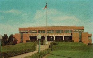 Vintage Postcard National Guard Armory Corner Markland Avenue & Home Kokomo IN