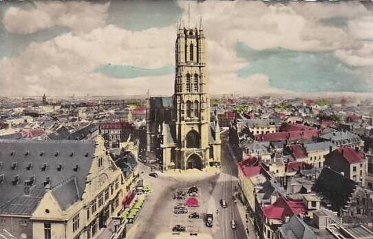 Belgium Gent Gand Eglise Saint Bavon 1954 Photo