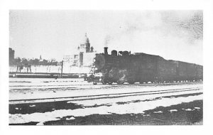 Unknown Train Real Photo Railroad, Train Postcard