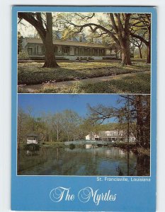 Postcard The Myrtles, St. Francisville, Louisiana