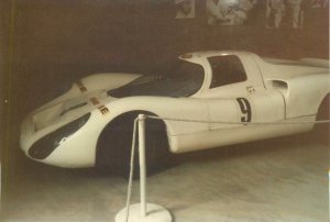 Postcard Porsche 1971 sport car