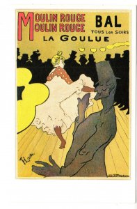 Moulin Rouge, La Goulue, Woman Cabaret Dancing, Advertsing