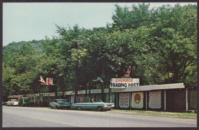 Cherokee Trading Post,Wheeling,WV Postcard