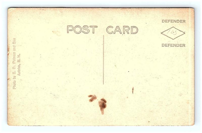 Postcard NH North Button Albany The Mess Hall Penacook Camp RPPC Real Photo G07