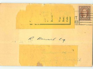 1930s QSL RADIO CARD Vancouver British Columbia BC AH3283