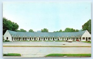MIDDLESBORO, Kentucky KY ~ Roadside VAN BEBER MOTOR COURT Motel 1963 Postcard