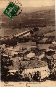 CPA Clermont en Argonne-Panoramique Nord Carte-La Route d'Aubreville (184212)