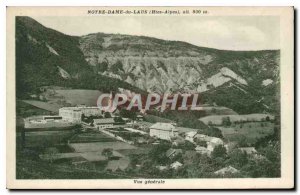 Old Postcard Our Lady of Laus Htes Alpes General view