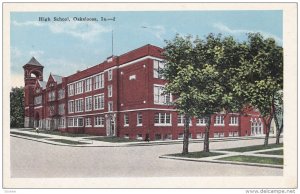 High School, OSKALOOSA, Iowa, 10-20s