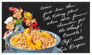 Kellogg's Rice Krispies Advertising Unused 