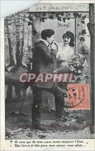 Old Postcard The January 6, 1907 O you who of My Heart Will Always the Chosen