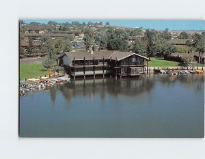 Postcard Fronlander's Quail's Inn Dinnerhouse, Lake San Marcos, California