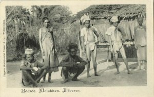 indonesia, MOLUCCAS MALUKU, Boeroe Buru Islands, Native Alfur People (1900s)