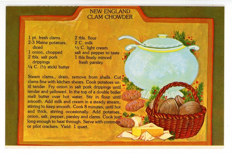 Recipe - New England Clam Chowder