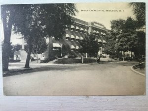 Vintage Postcard 1943 Bridgeton Hospital Bridgeton New Jersey