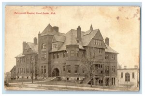 1907 Butterworth Hospital Building Grand Rapids Michigan MI Antique Postcard 