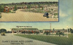 Clark's De Luxe Auto Courts - Tallahassee, Florida FL