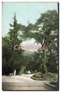 Postcard Old Surroundings of Vichy Entrance to the Grotto of the Ardosiere