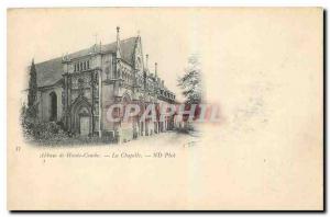 Old Postcard Abbayede Haute Combe La Chapelle