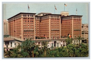 Vintage 1941 Advertising Postcard The Biltmore Hotel Los Angeles California