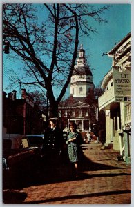 Annapolis Maryland 1960s Postcard The State House