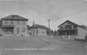 J26/ Cokedale Colorado RPPC Postcard c1910 Colorado Supply Store Mining 15