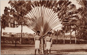 Fiji Fijian Police Policemen Unused Fiji Government TUCK Postcard H10