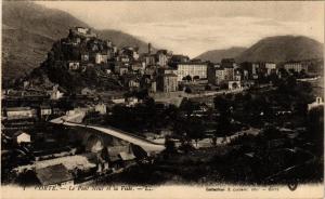 CPA CORSE CORTE - Le Pont Neuf et la Ville (711550)