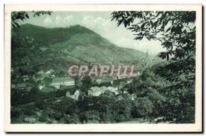 Old Postcard Alsace Thann Vue Generale