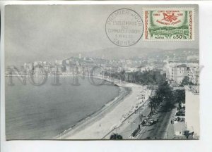 450069 FRANCE 1960 year First Day maximum card Cannes