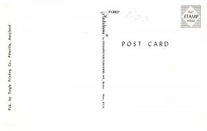 Postcard MAP SCENE State of Maryland MD AQ2049