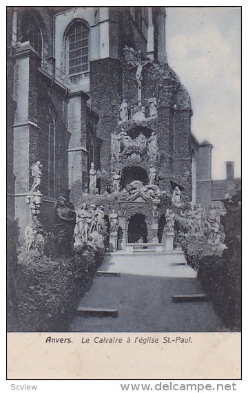 ANVERS, Le Cavaire a l'eglise St. Paul, Belgium, 00-10s