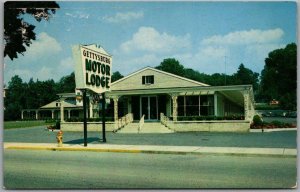 1960s Gettysburg, Pennsylvania Postcard GETTYSBURG MOTOR LODGE Route 15 Roadside 