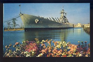 Wilmington, North Carolina/NC Postcard, USS North Carolina Battleship Memorial