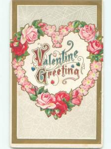 Divided-Back VALENTINE DAY SCENE Great Postcard W7948