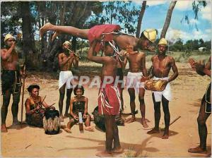  Modern Postcard Madagascar Troop of Antandroy dancers