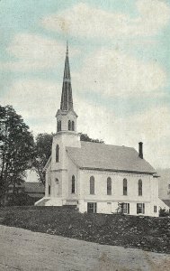 C.1910 Blue Sky Congregational Church, Waitsfield, Vt. Postcard P133