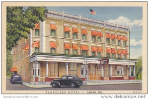 Travelers Hotel Lamar Missouri Curteich