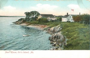 Orr's Island  Maine  Pearl House  Undivided Back  Postcard