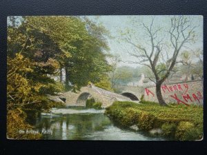 Scotland Banffshire Old Bridge c1907 Postcard by The Wrench Series 15182