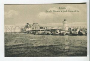 478598 Italy Brindisi lighthouse Vintage postcard