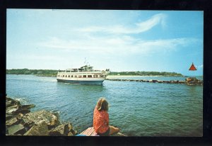 Martha's Vineyard, Massachusetts/MA/Mass Postcard, M/V East Chop&q...