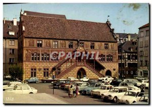 Modern Postcard Mulhouse L & # 39Hotel Wonderful Town Monument De La Renaissa...